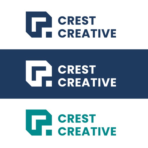 Crest Creative Logo Design