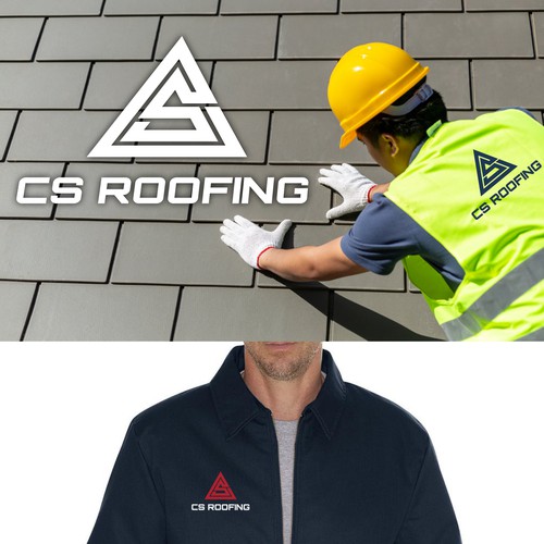 logo for cs roofing