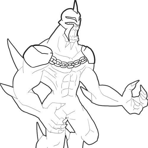 Monster Gladiator Character Design