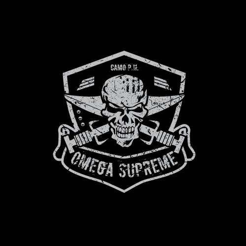 logo for Omega Supreme Camo P.H. 