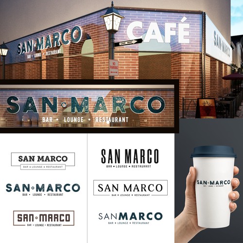 LOGO PROPOSAL FOR SAN MARCO CAFE