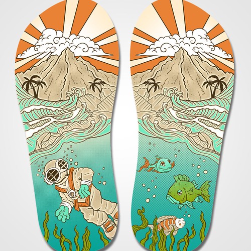 Create an awesome FlipFlop design for FlyingFlips.com