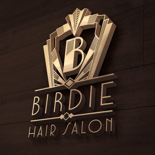 Art deco logo