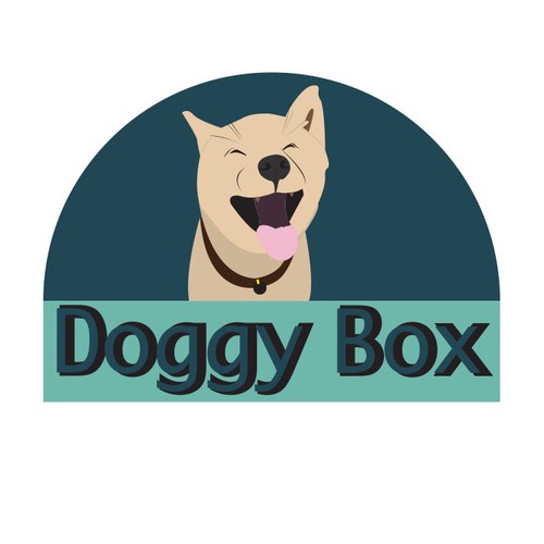 "Doggy Box" the subscription box for dogs. Logo & Business Card