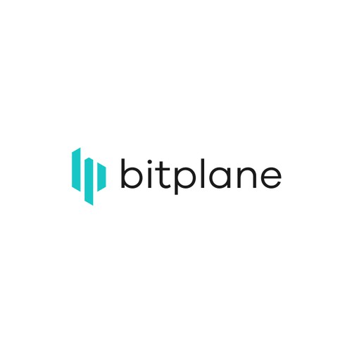 Geometric logo for Bitplane