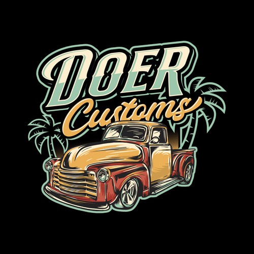 hotroad logo custom