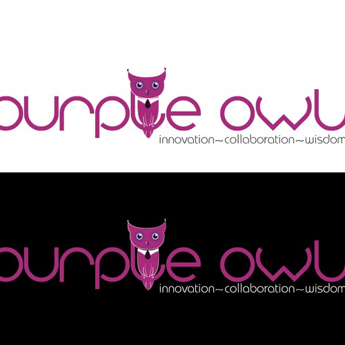 logo for Purple Owl