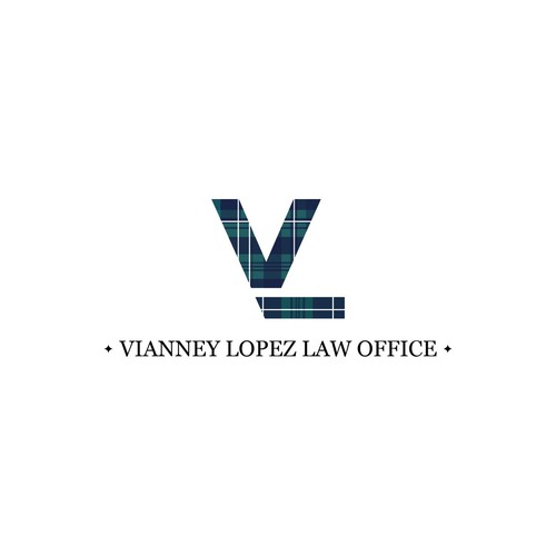 Logo touch-up & completion service for VIANNEY LOPEZ LAW OFFICE