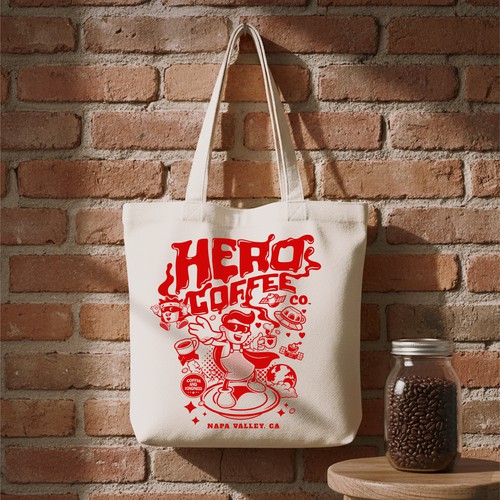 Design Merchandise Hero Coffee
