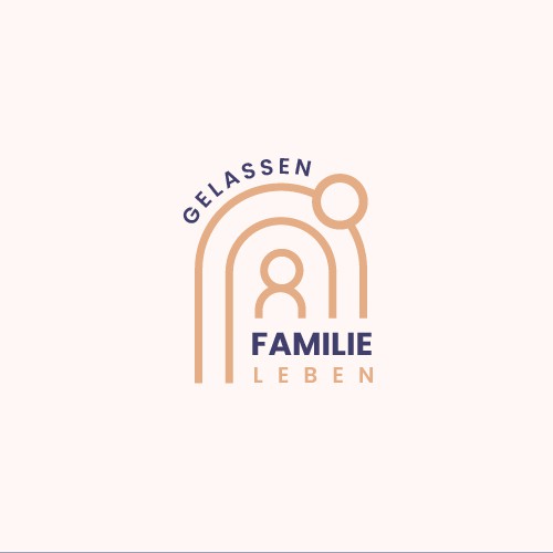 Logo concept for brand "Gelassen familie leben"