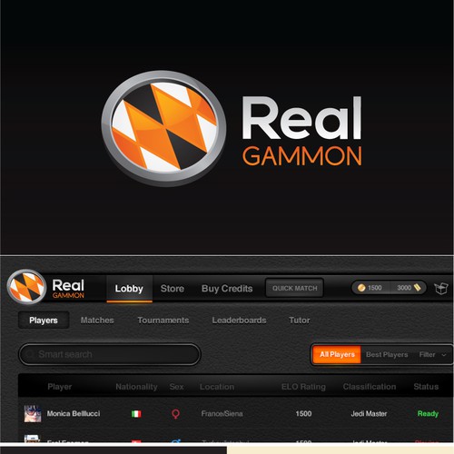 Create the next logo for Real Gammon and Real Tavla