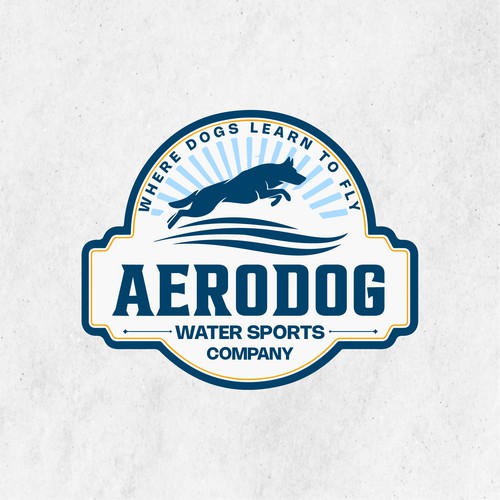 AeroDog Dock Diving Logo