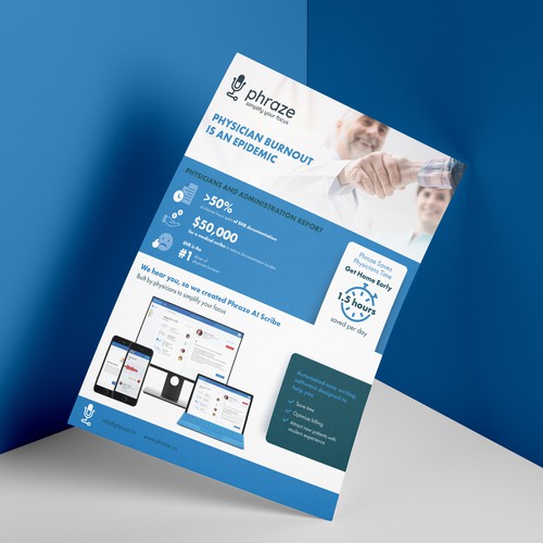 Phraze flyer report design