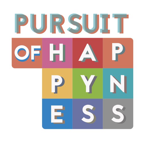 Conceito para logotipo da empresa "PURSUI OF HAPPYNESS"