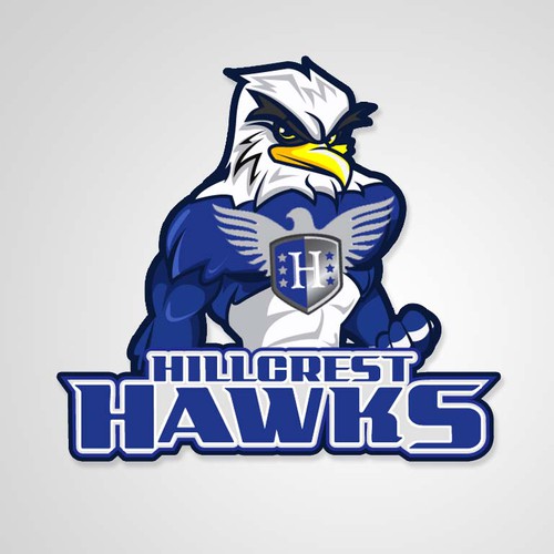 Mascot Design for Hillcrest "Hawks" Academy