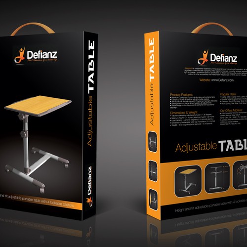 Packaging design for a new product startup  - Defianz
