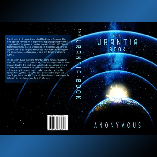 Book Cover Design Urantia Book