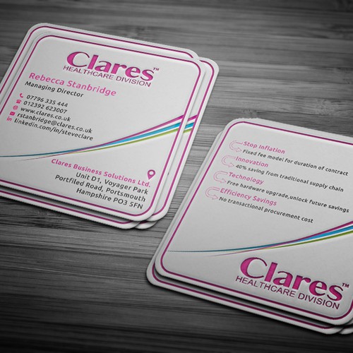 Square Business card