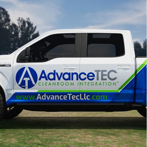 Design a Cutting-Edge, Classy Truck Wrap for AdvanceTEC – Highlighting Innovative Technology