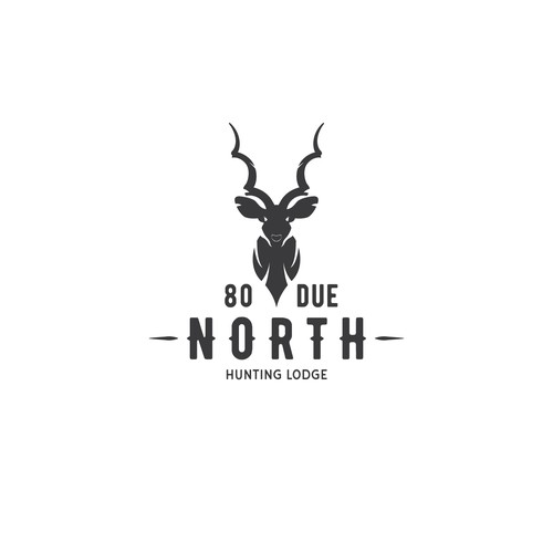 80 due north