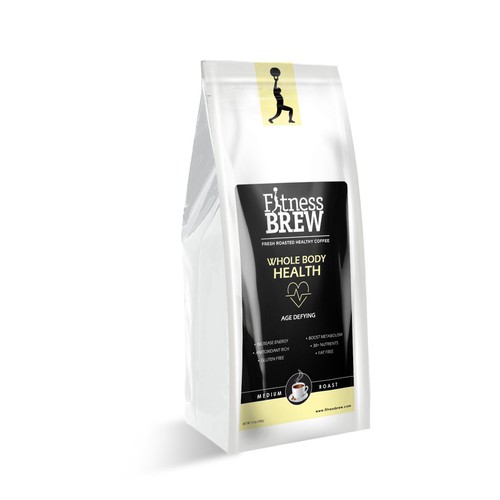 Fitness Brew Packaging Design