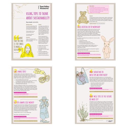 Downloadable teaching aid