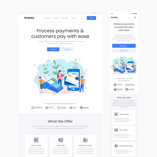 Landing Page