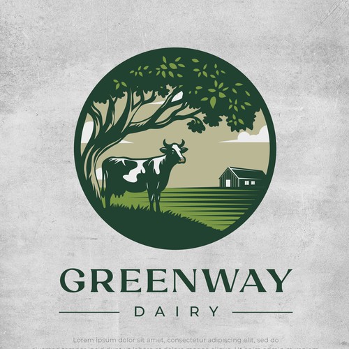 Classic, Mature logo for Dairy Manufacturing company.