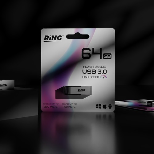 USB Flash Drive Packaging design
