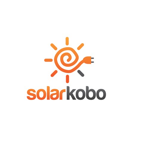 Create a logo for a solar energy company that will find its way to millions of homes