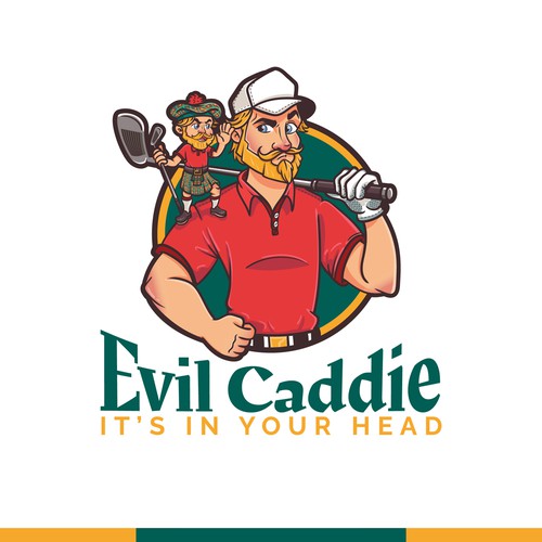 Golf Logo Cartoon Mascot