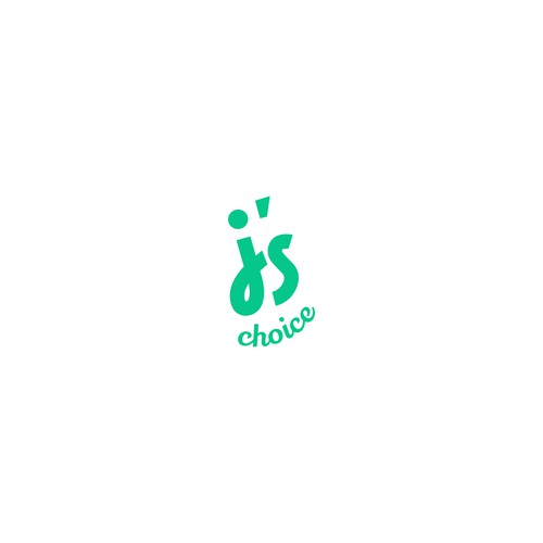 Green Bold logo concept for J's Choice