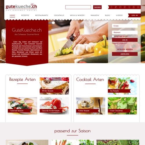 Web page design 