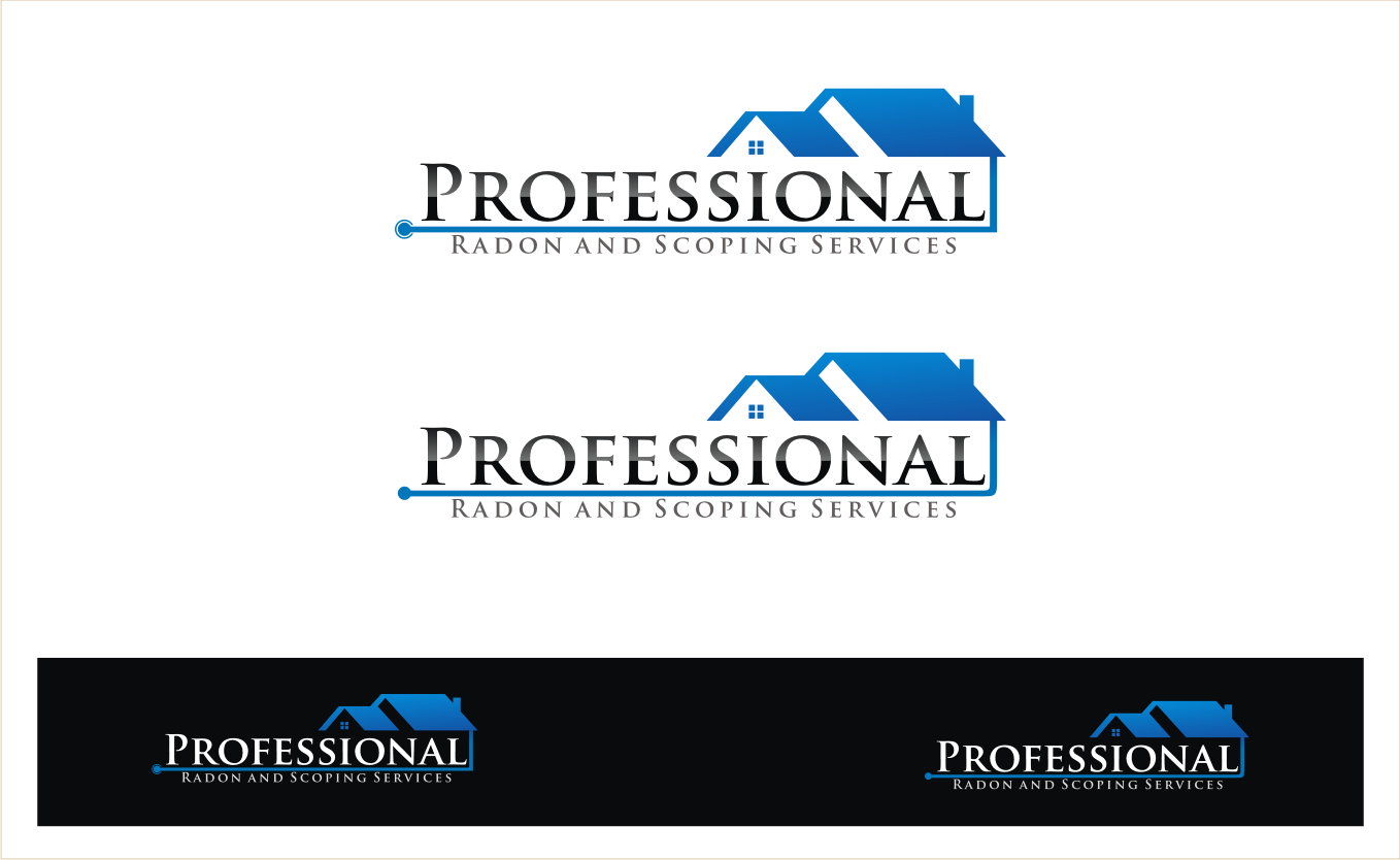 Create the next logo for Professional Radon and Scoping Services