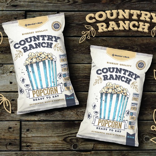 Country Ranch popcorn