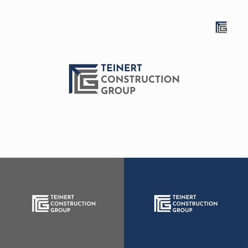 Structural Logo Concept for Teinert Construction Group