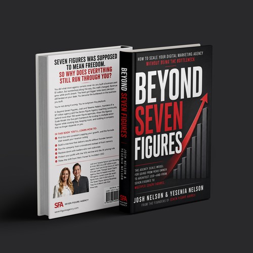 Beyond Seven Figures — Business Book Cover Design