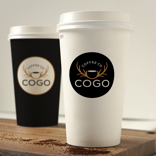 Logo for a coffee house