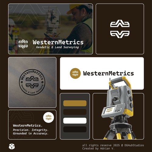 WesternMetrics : Geodetic & Land Surveying Brand logo