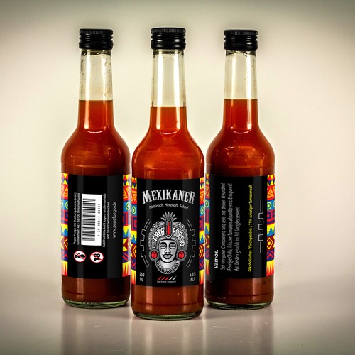 Mexikaner Shot Label 