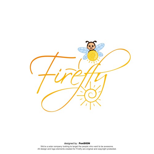 Firefly typography and mascots 