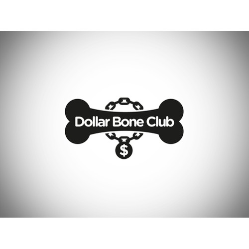 Create the logo for the Dollar Bone Club (a dog treat subscription service)