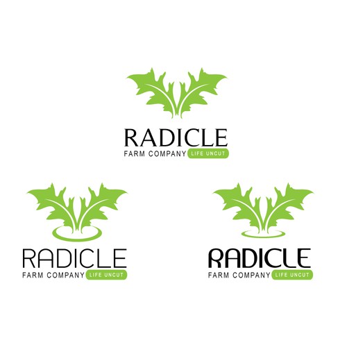 Create a logo for the future of salad greens