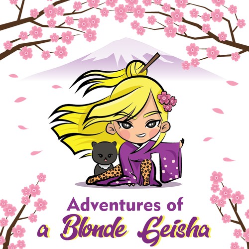 Adventures of a Blonde Geisha logo
