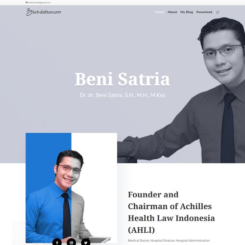 Doctor Beni Satria - Personal Website