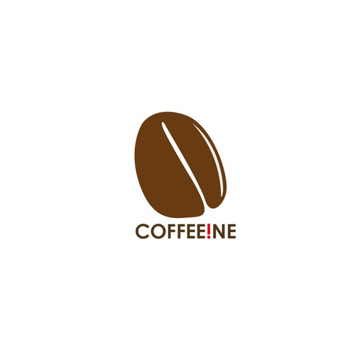 minimal logo concept for coffee!ne app..
