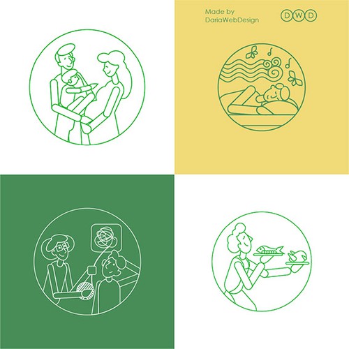 Development of a logo, illustrations and website for the service of sophrology and psychology in Montpellier