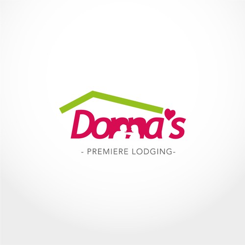 Logo proposal for Donna's Premiere Lodging