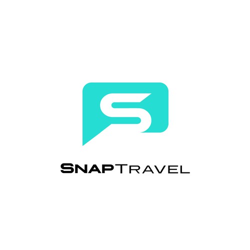 Logo concept for web travel agency.
