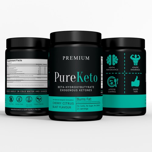 Pure Keto label